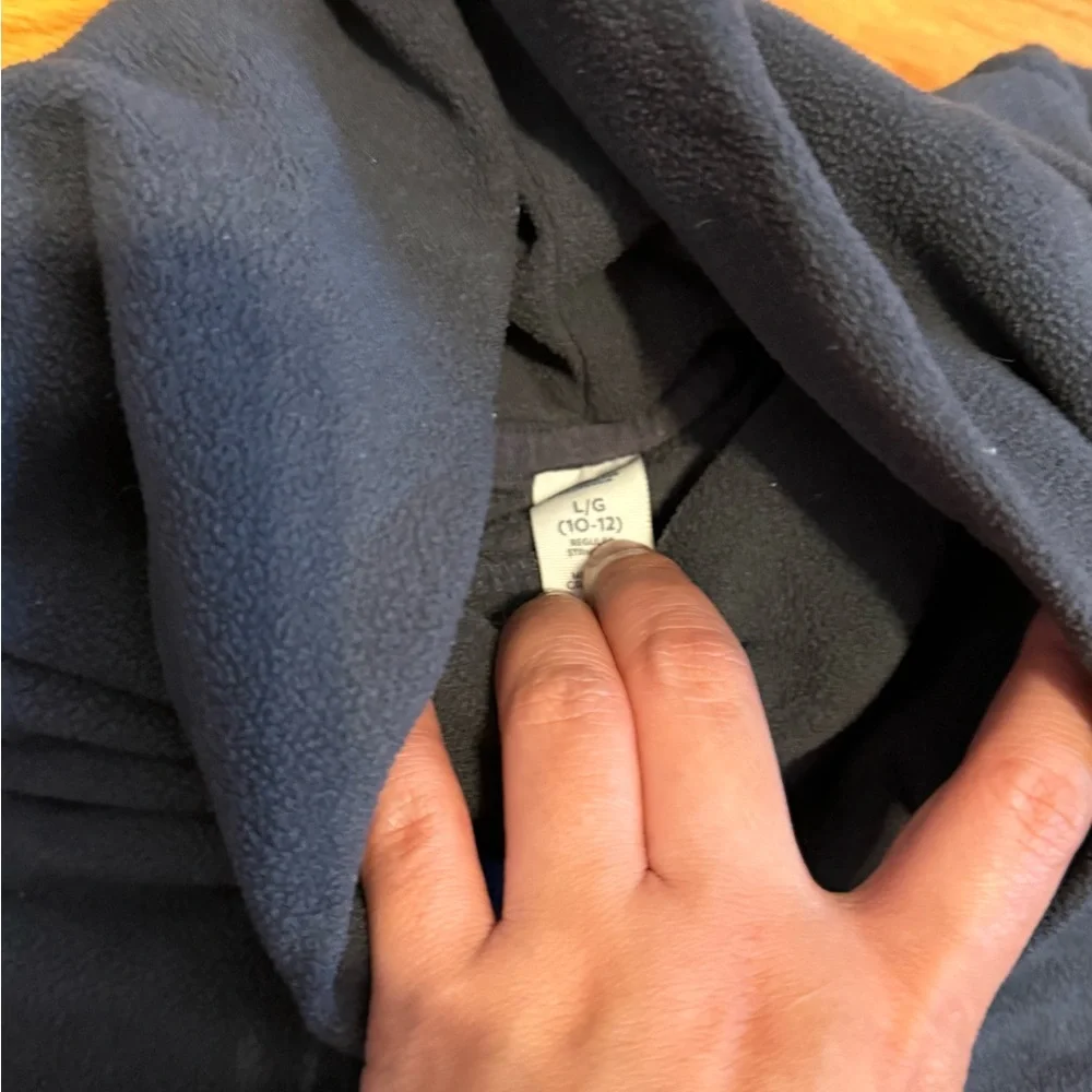 Old Navy Girls Gray Turtleneck Sweatshirt (AB3)‎